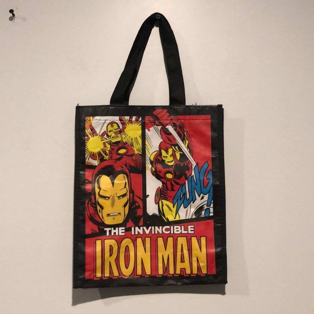 Marvel “The Invincible Iron Man” Comic Book Cover Reusable Bag